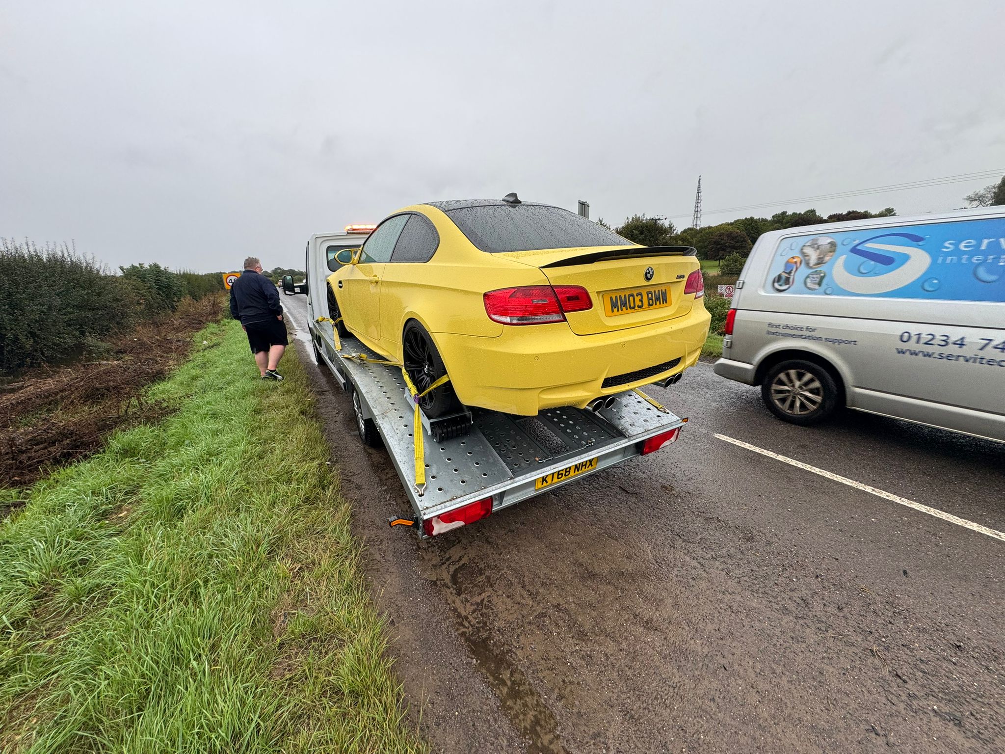 Q-Tek Recovery on the Car Carry Transport HUB