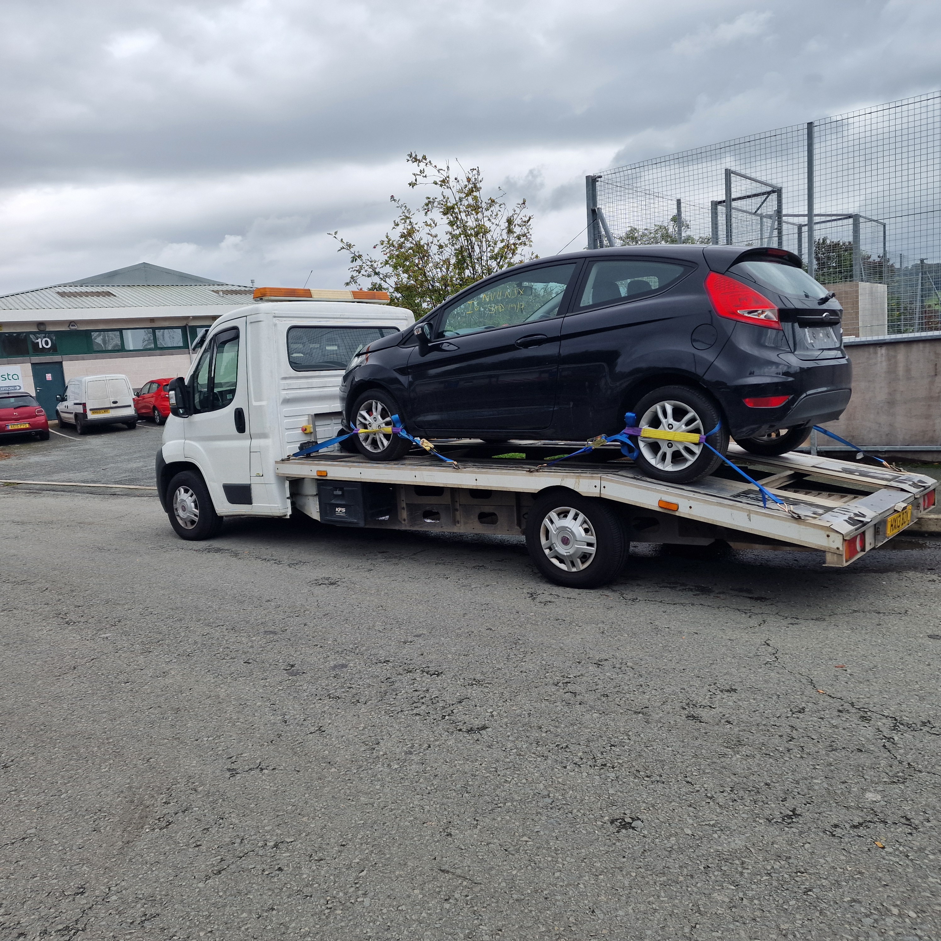 S W Cars on the Car Carry Transport HUB