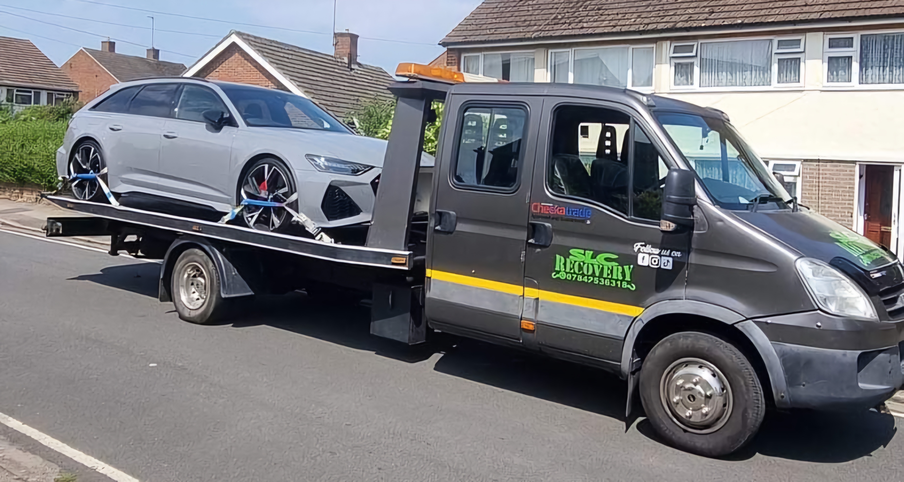 SLC Recovery  on the Car Carry Transport HUB