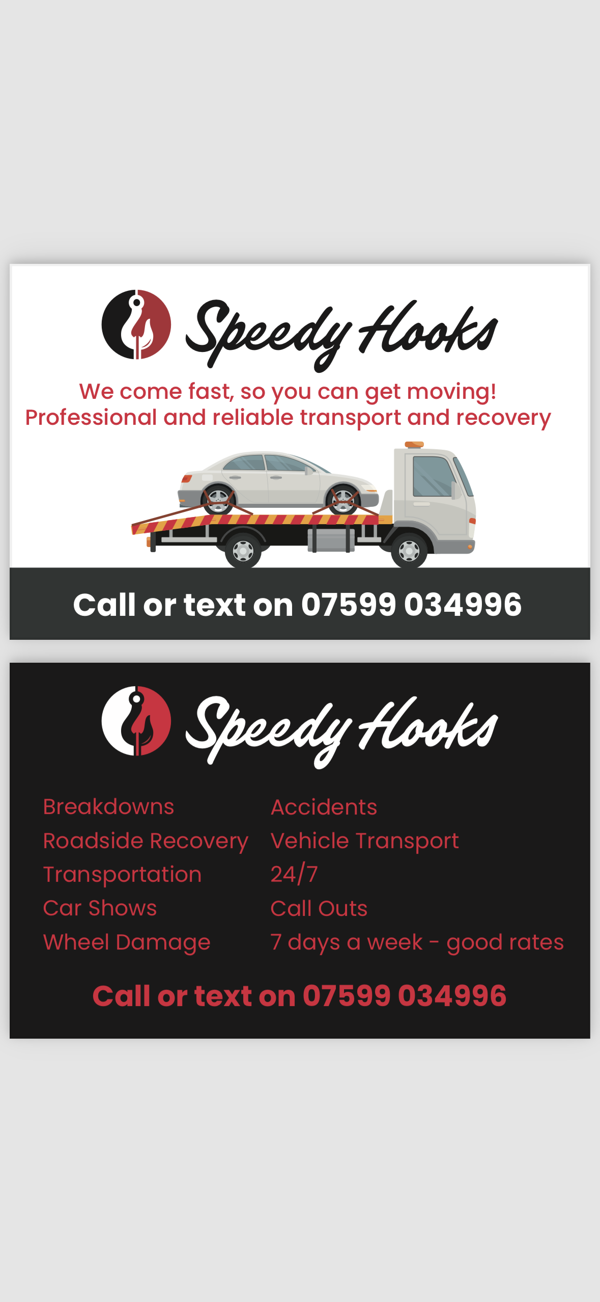 Speedyhooks ltd  on the Car Carry Transport HUB