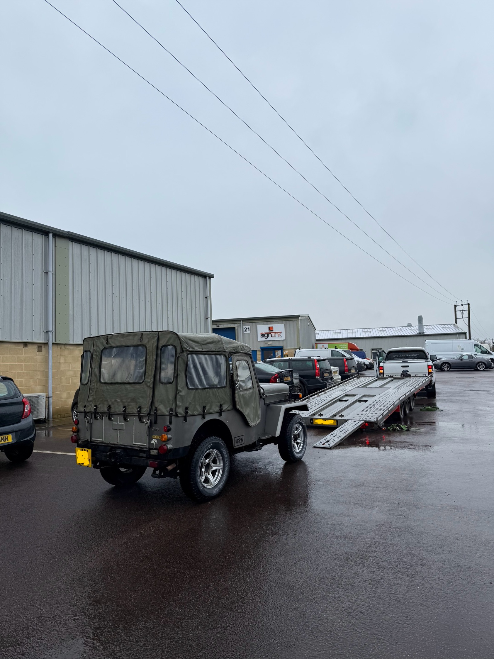 WYE DEAN TRANSPORT on the Car Carry Transport HUB