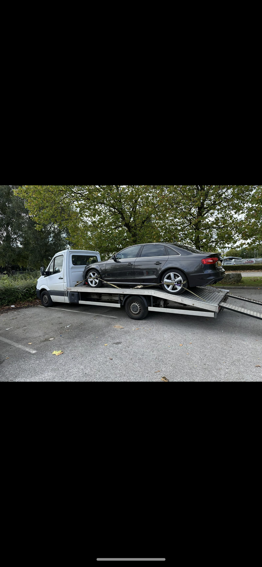 Mk Recovery  on the Car Carry Transport HUB